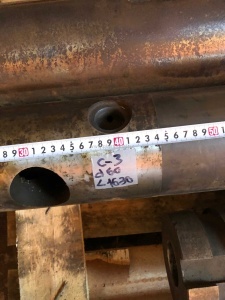 Материальный цилиндр d60 L1630 С-3 + шнек d60